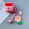 Suitable for AirPods pro1 wireless bluetooth headset case apple 1 flower cartoon 1/1 silicone soft case