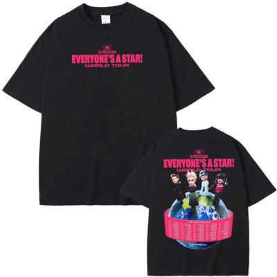 KAŽDÝ JE HVIEZDA! WORLD TOUR2026 Tričko 5 Seconds of Summer Vysoko kvalitné letné tričko Grafická potlač Ležérne Retro tričko