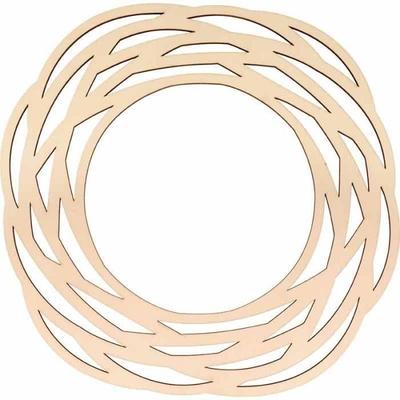 Wooden Wall Crown - 32 X 0.5 Cm