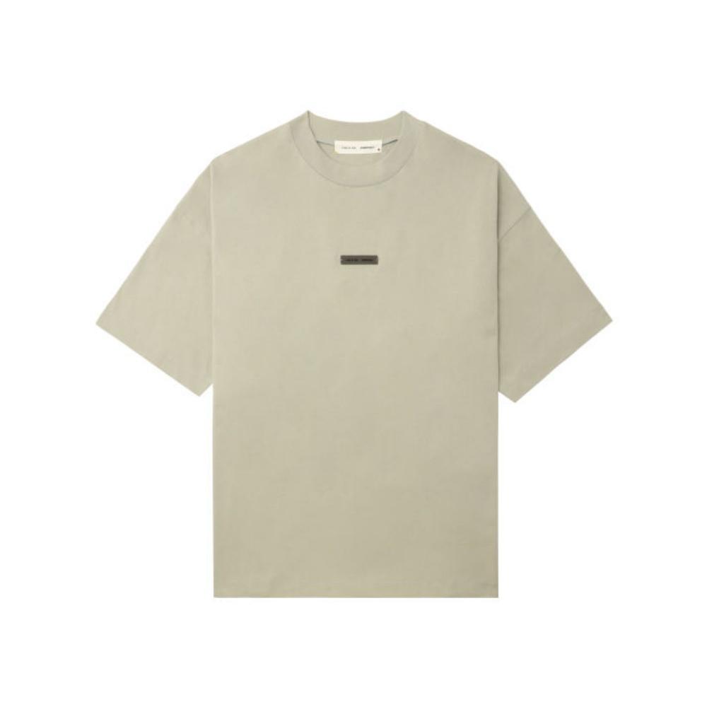 

Fear Of God Essentials Logo Decorative Loose Fit Basic Round Neck T-Shirt Men Tops ESSTE254196MP XS