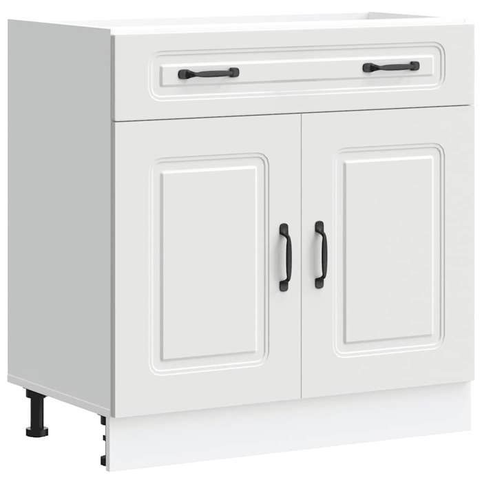 VidaXL Armoire de cuisine Kalmar blanc bois d'ingénierie 853497