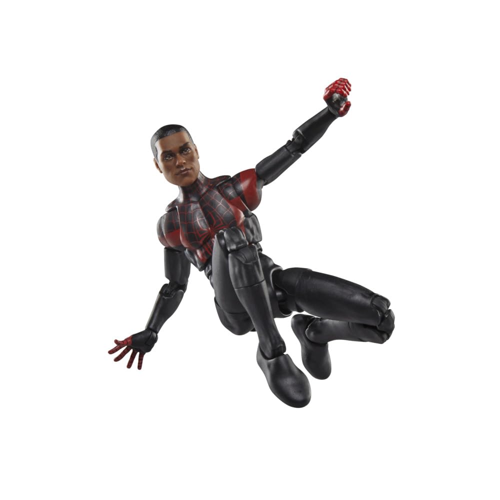 Hasbro MARVEL Legends Series Ultimate Miles comic collectible 15cm action figure comic G1591 Authentic Morales, Spider-Man book-accurate (with