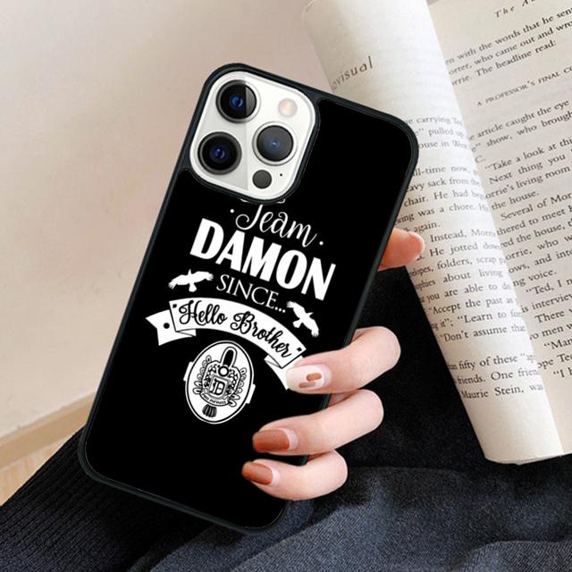 Damon Salvatore Phone Case Cover For iPhone 17 Air 16 15 14 plus 11 12 13 pro max coque Shell Fundas