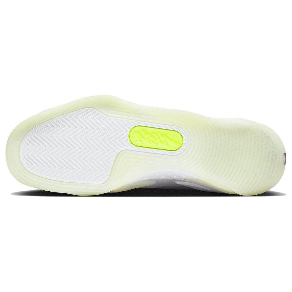 Air Jordan Zion 3 No Guts Men Sneakers White Black Barely-Volt DR0675-110
