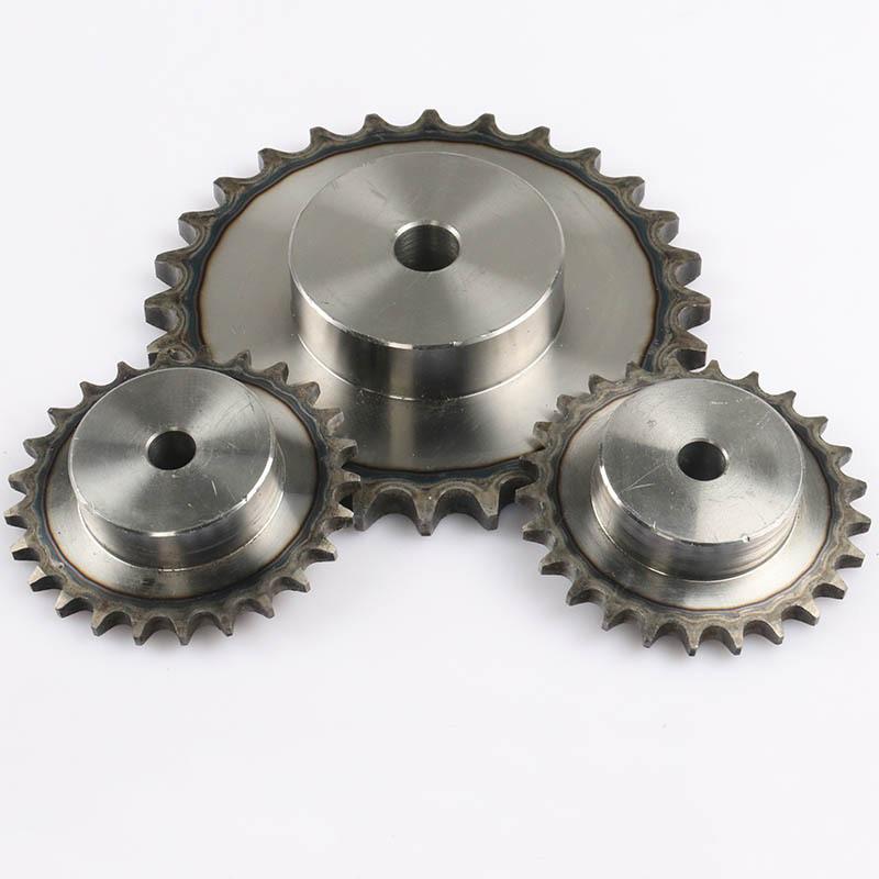 1PCS 08B Industrial Chain Drive Sprocket with 9-24 Tooth Roller Gear Pitch 12.7mm for Power Transmission - Sprocket Wheel