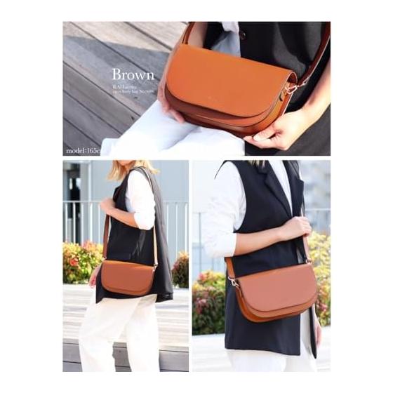 [ANDSHIN] Shoulder Bag Women's Crossbody Light Flap Lightweight Small Compact A0006