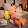 New Wave Plush Body Pillow for Side Sleepers - Long Pillow for Girls, Pregnant Women & Sofa Backrest