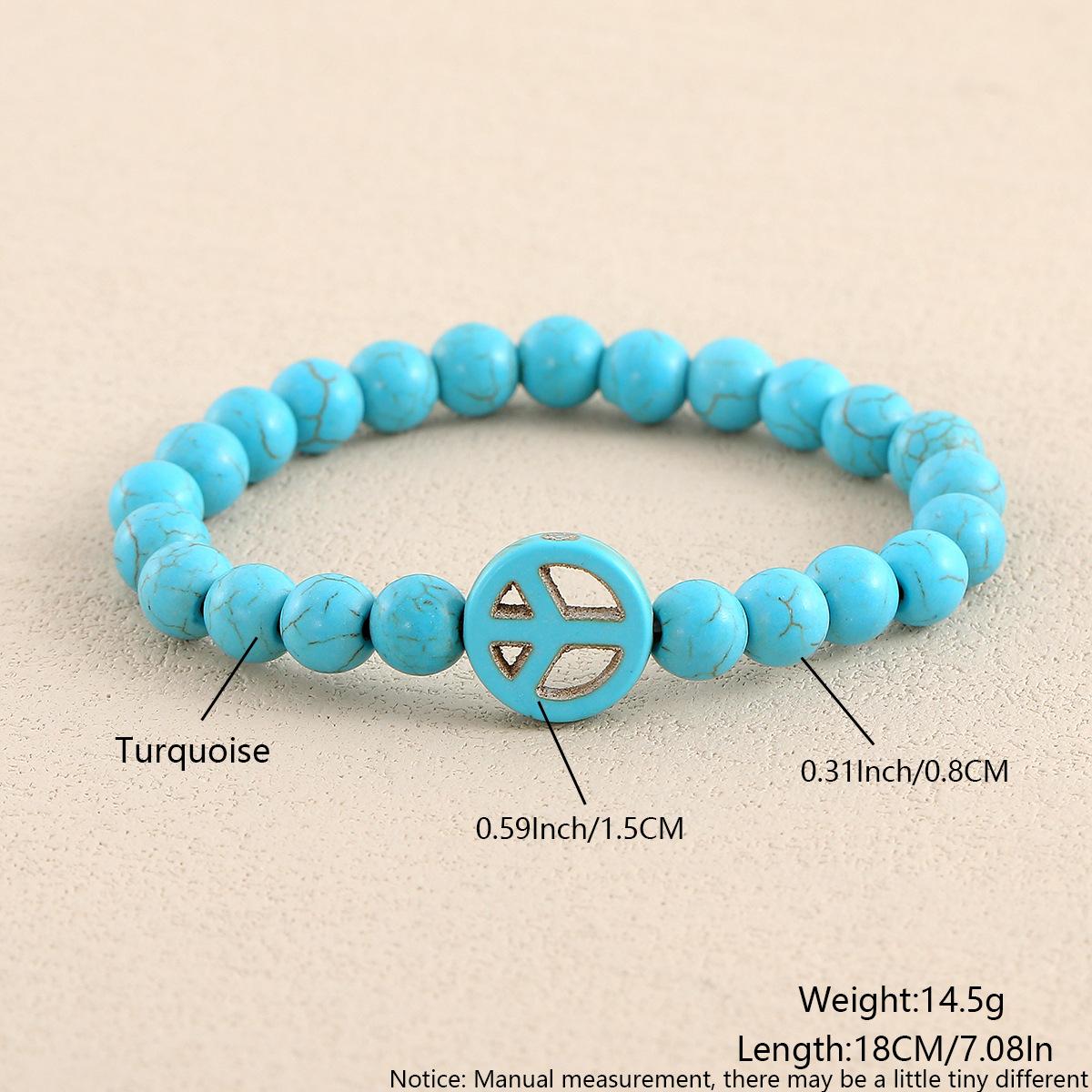 

Богемская бирюза бусины браслеты для женщин Рейки природный камень куб цилиндр нерегулярные браслеты целебные ювелирные изделия для здоровья