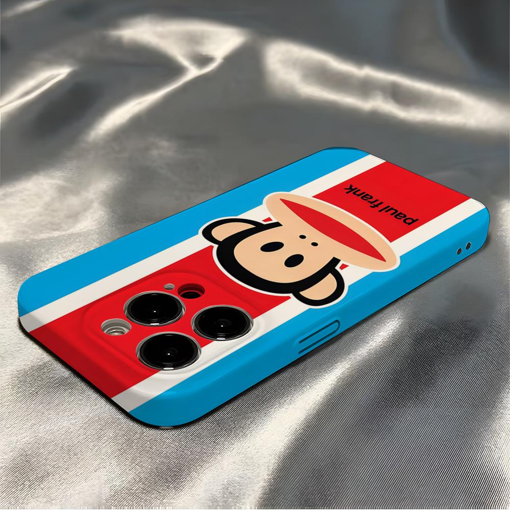 P-Paul F-Frank Handyhülle Für IPhone 16 Pro Max 15 14 13 12 11 Pro Max 11Mini 2025 16Plus Glänzende HD-Folie Abdeckung