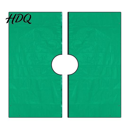 Tree Trunk Pruning Tarp Leaf Catcher Landscape Collection Blanket Waterproof PE Windproof Outdoor Lawn Debris