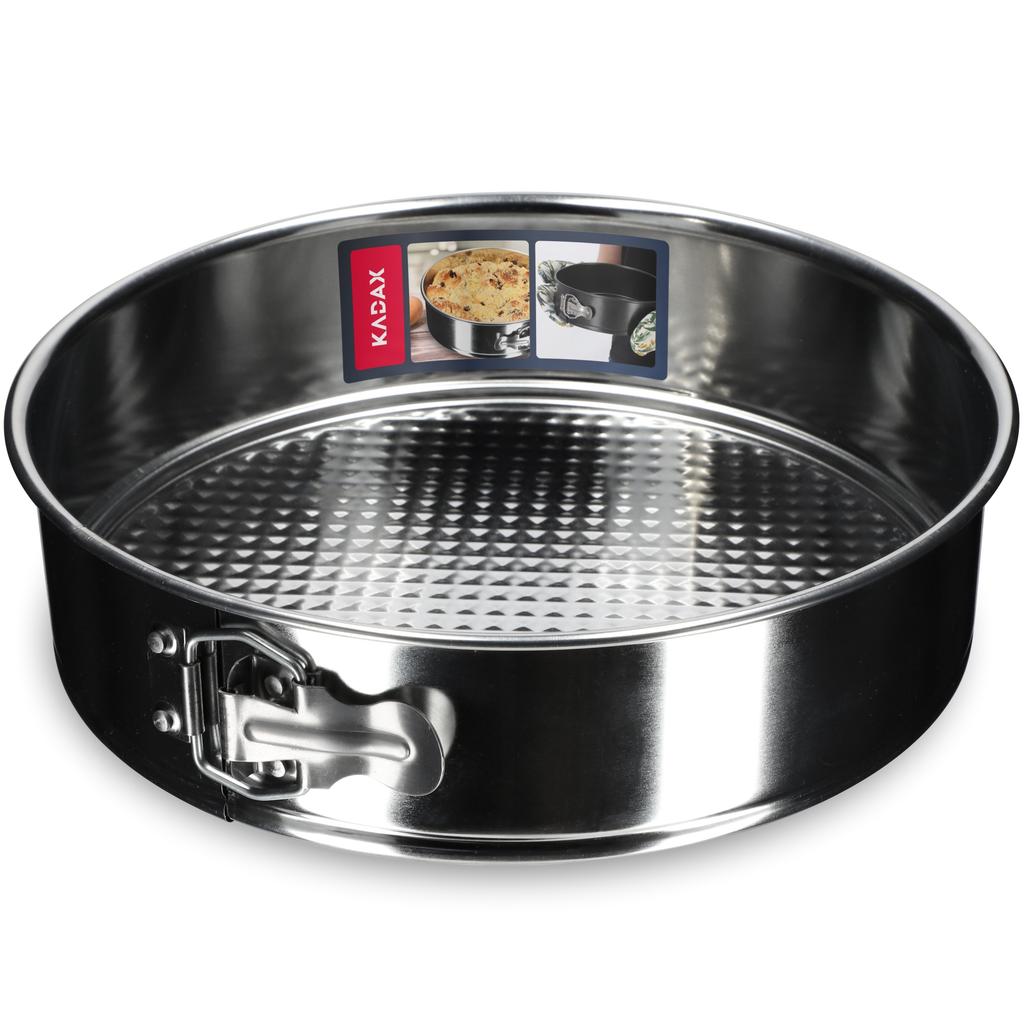 KADAX Tortownica Okrągła Blacha Forma Do Pieczenia