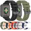 Uhrenarmbänder Silikon Schnellverschluss Weiches Gummi Ersatz-Uhrenbänder für X1 24mm Mehrere Farben