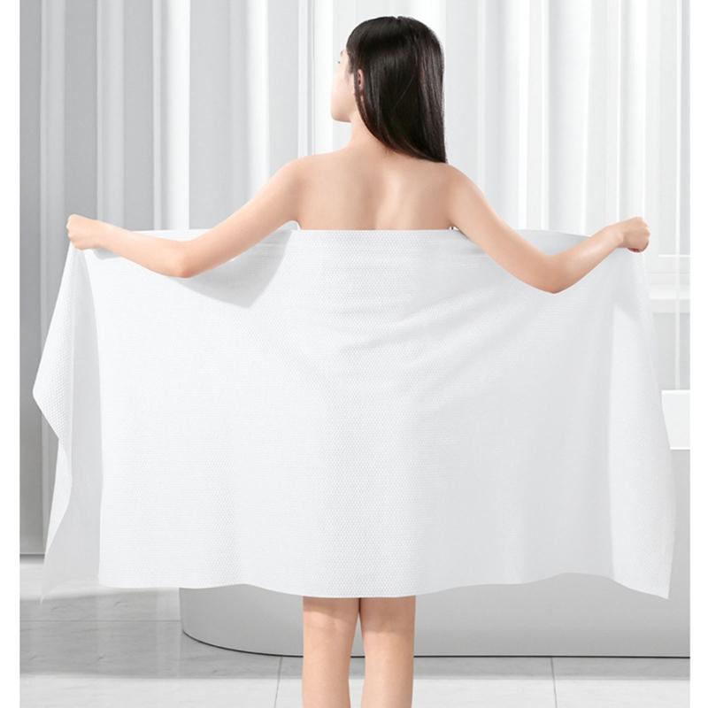 Disposable Bath Towel Compact Travel Essential Quick Dry Soft Absorbent Thickened Towel For Gym Swimming Hotel Travel