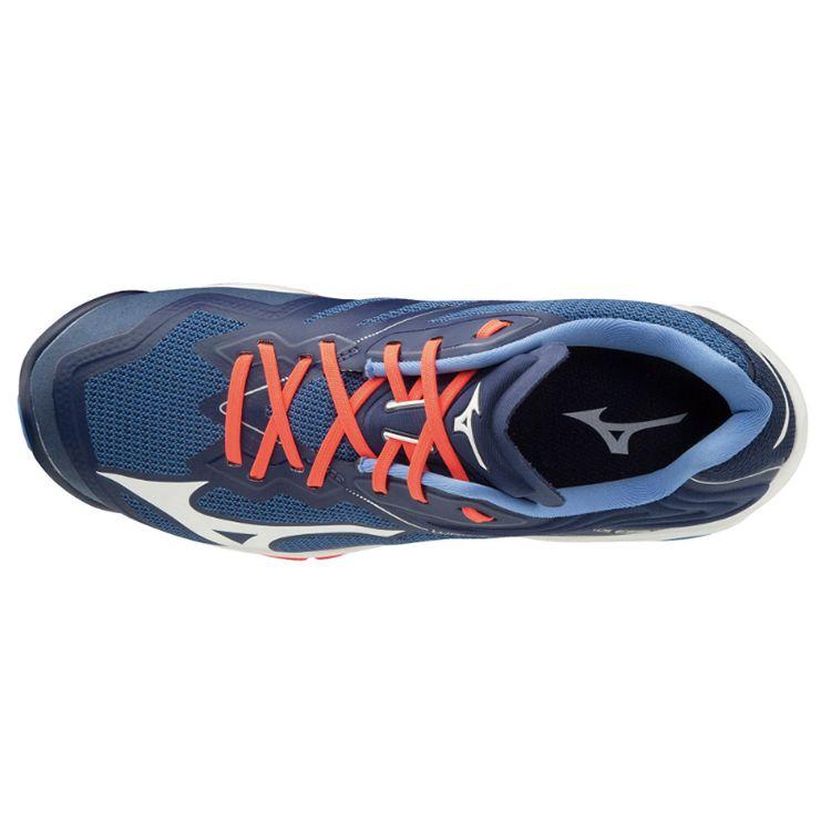 Mizuno Wave Lightning Z6 Durable Non-Slip Low-Top Volleyball Shoes Unisex Shoes Blue V1GA200017