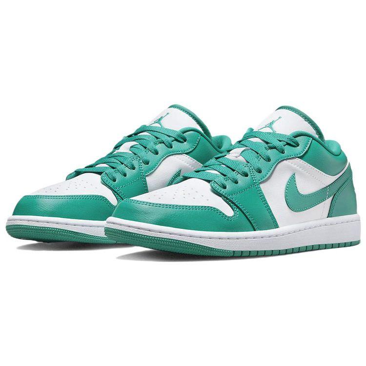 Air Jordan 1 Low New Emerald Women Sneakers Green White DC0774-132