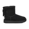 UGG Pohodlné sněhule Mini Bailey Bow Dámské boty Černé 1138172-BLK