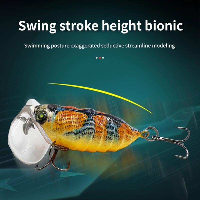 1.5Inch Fishing Lures Fishing Hard Baits Topwater Lures Trout Bass Fishing Lures