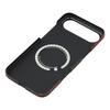 Pro iPhone 17 Air Magnetické pouzdro Přesné výřezy Kryt telefonu z aramidového vlákna s kovovým rámečkem objektivu