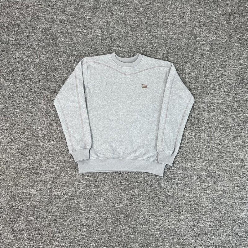 Kroen Embroidered Hoodie-Free Sweatshirt Matching Joggers Set Men Oversized Cotton Blend Thick Warm Casual Wear