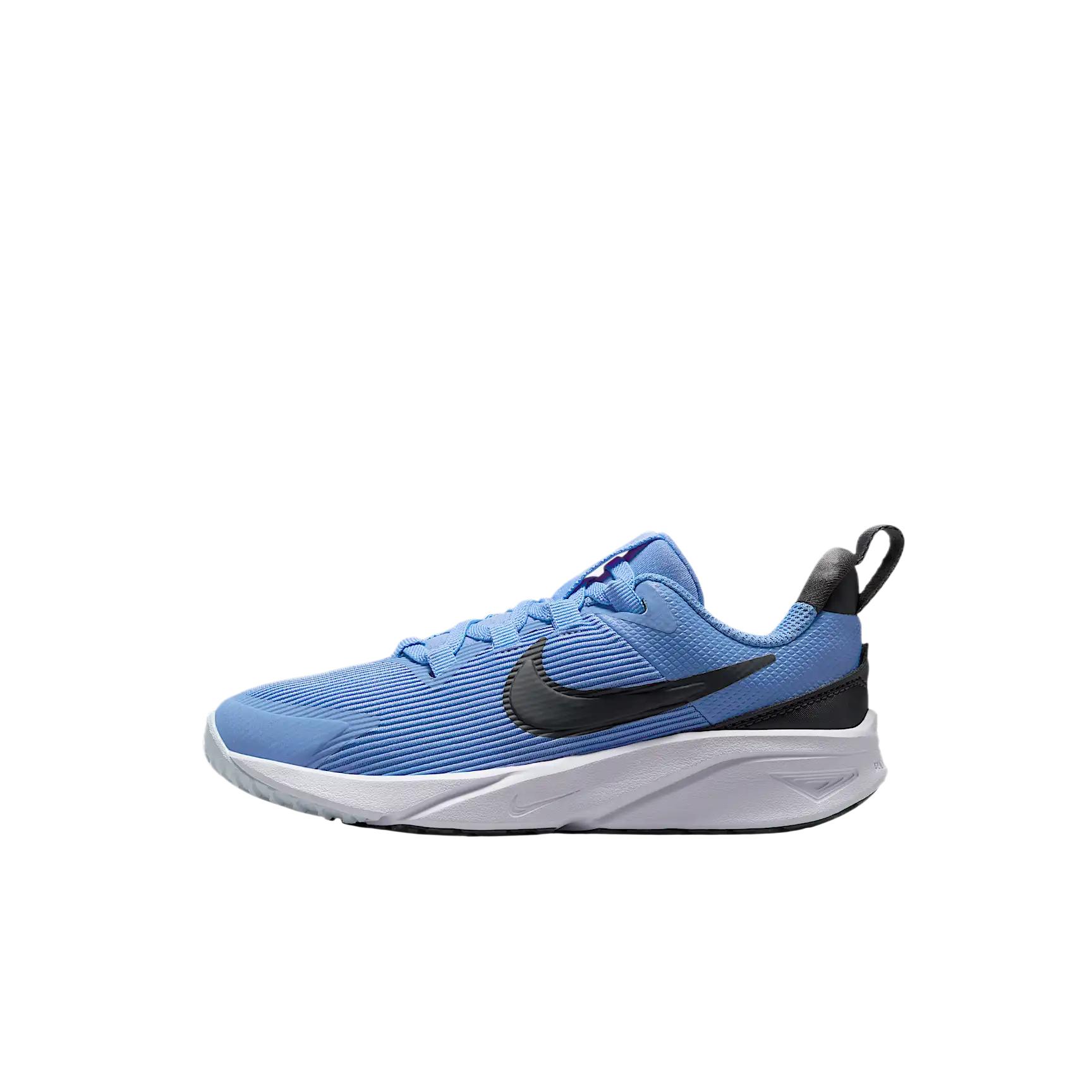 

Nike Кроссовки детские Star Runner 4 PS Blue Beyond Anthracite Blue-Tint White DX7614-408 27.5