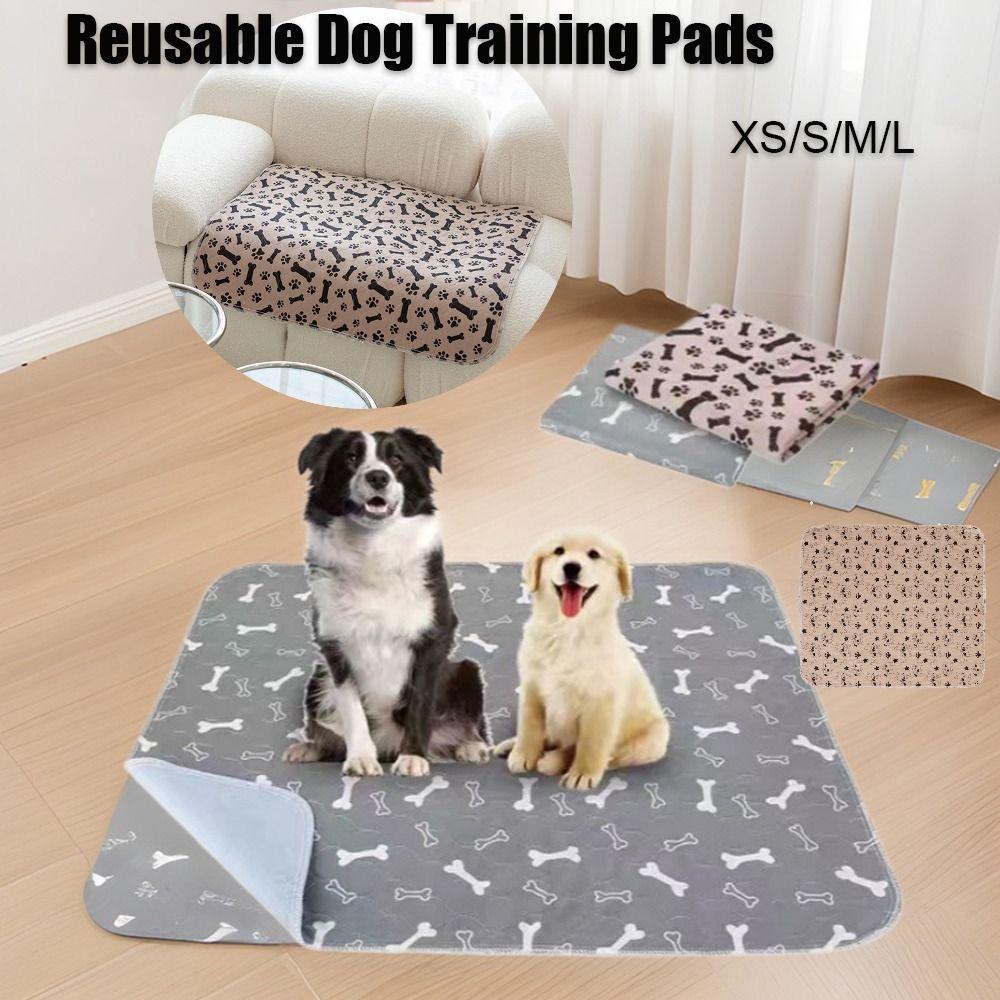 Washable Pet Bed Mat Reusable Puppy Pee Pad with Pheromones Durable Pet Training Pads  Pet Training