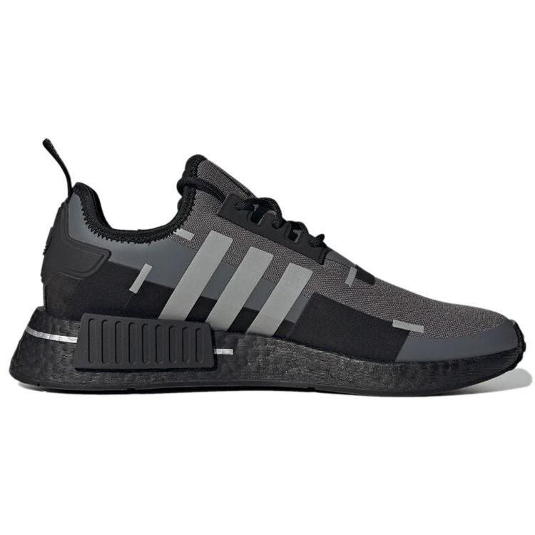adidas NMD_R1 Black Carbon Unisex-Sneakers Core-Black Silver-Metallic GZ7946