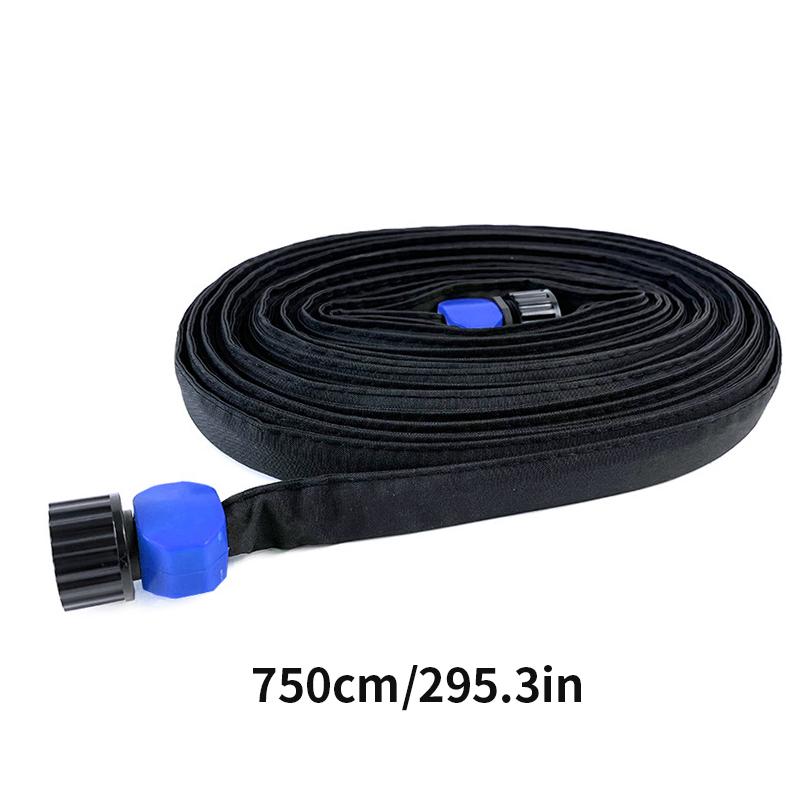 

ПВХ дренажная труба Садовый шланг Гибкий плоский шланг для замачивания Овощное поле Водосберегающая система капельного орошения Пояс для просачивания воды