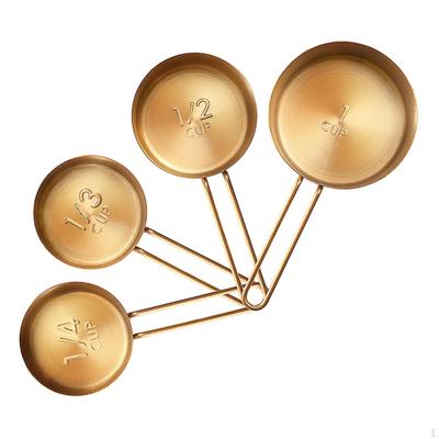 Durable Stainless Steel Measuring Cups and Spoons Combo for Kitchen Precision
