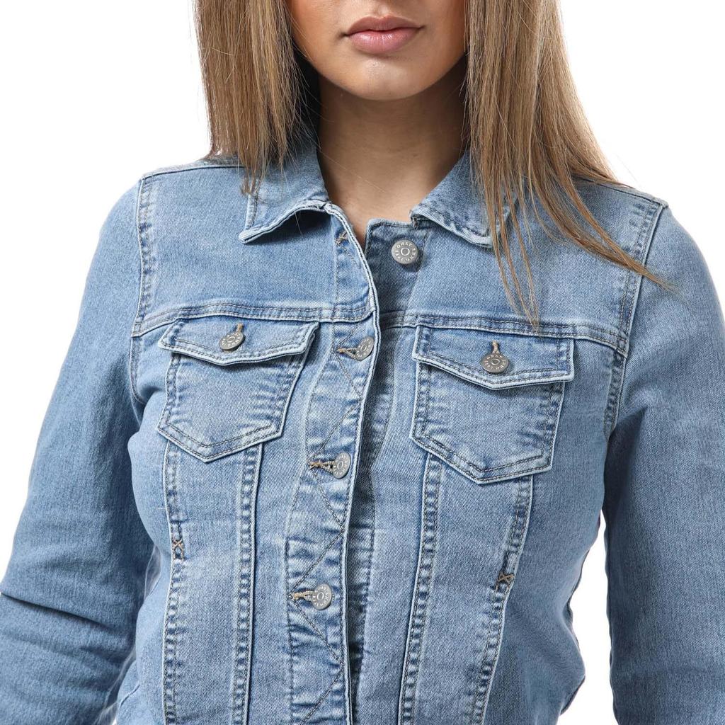 Nur Damen/Damen Wonder Jeansjacke