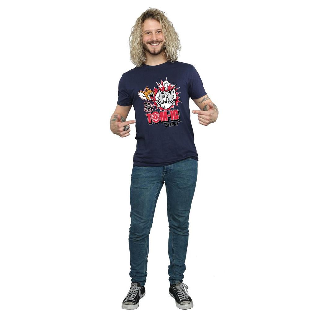 Tom And Jerry Mens Tomic Energy T-Shirt