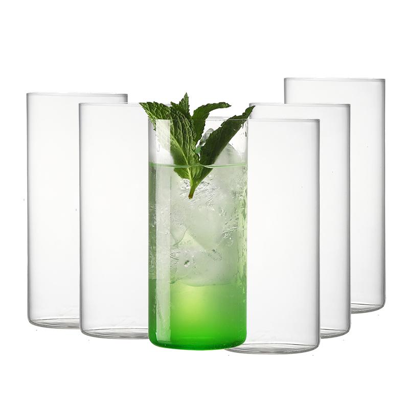 Extra Light Cocktail Glass, Highball Glasses, Long Drink, Set of 6