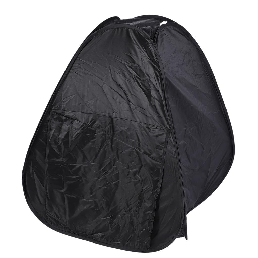 Pop Up Sensory Tent Portable Easy Set Up Blackout Corner Tent for Kids Toddlers Black