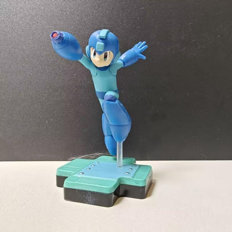 9cm Luminasta Series Rockman Figures Mega Man Desktop Ornament Model Computer Case Decoration Boy Toy Festival Gift Collectible