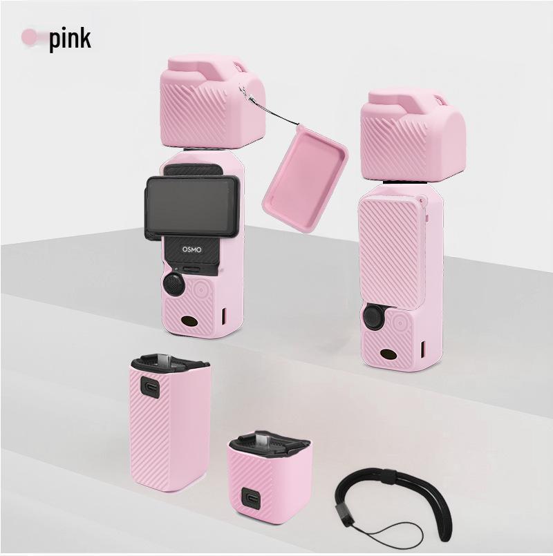 DJI Pocket 3 Protective Silicone Case - Anti-Scratch & Anti-Drop for Action Camera Accessories