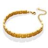 Trendy Non-Fading Titanium Steel Cuban Chain Bracelet for Couples