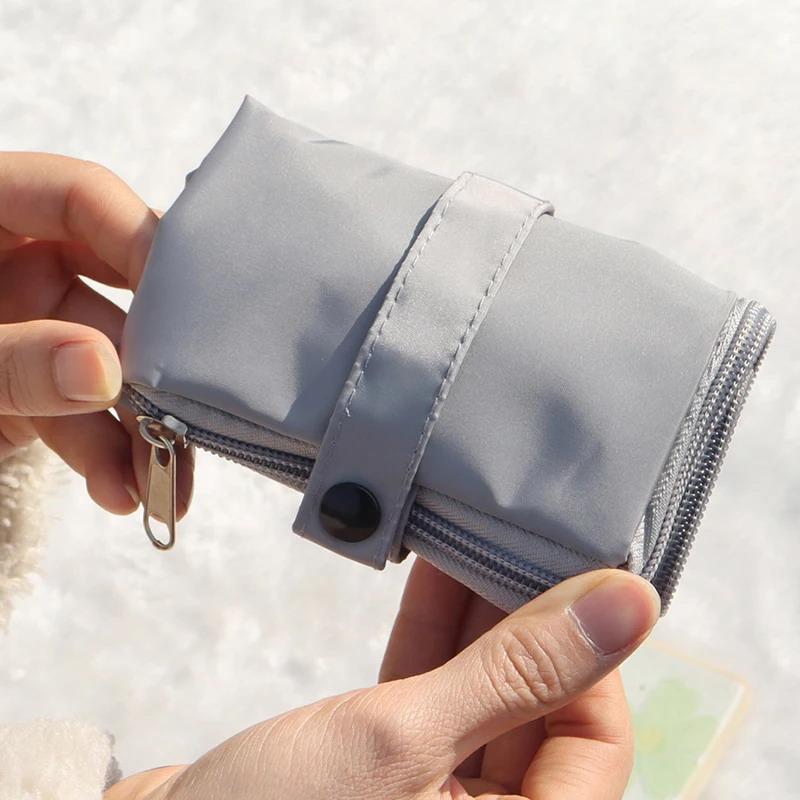 Small Fresh Print Umbrella Storage Bag Clutch Type Absorbent Waterproof Portable Pouch For Folding Umbrella Outdoor Use