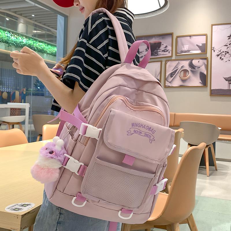 School Bag Elementary School Girl College Student Junior High School Student High School Student Male Large Capacity Backpack Backpack