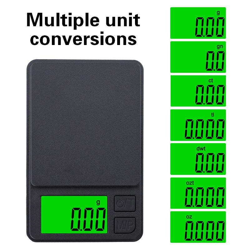For Digital Weighing Food And Jewelry Kitchen Scale High-Precision Small Electronic Scale Precision Scale With Backlit Lcd