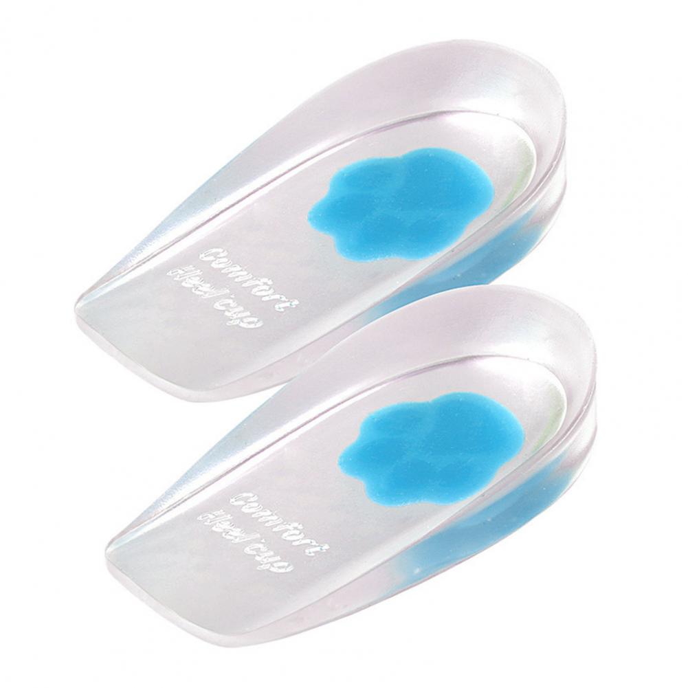 

1 пара U-образных подпяточников Супермягкие амортизирующие подпяточники Удобные липкие гелевые вставки-клинья для обуви Гелевые чашечки для пяток 2025 L синий