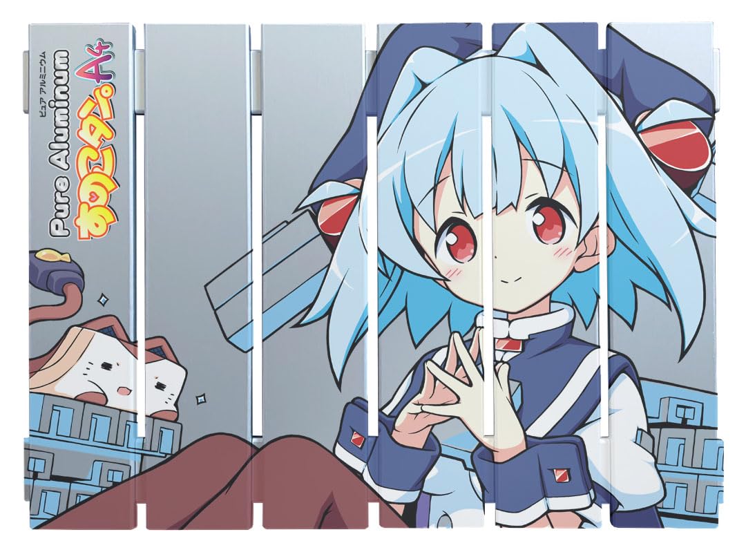 

Marudai Pure Aluminum Slatted A4 Pure Aluminum Cooling Stand for and Game Consoles Table. PCs, Tablets, (Full Color)