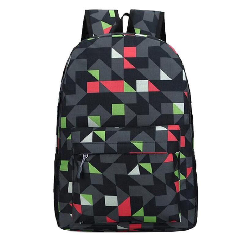 a customized teen backpack, a personalized multi-color student schoolbag, and a customized heat transfer heat transfer backpack.