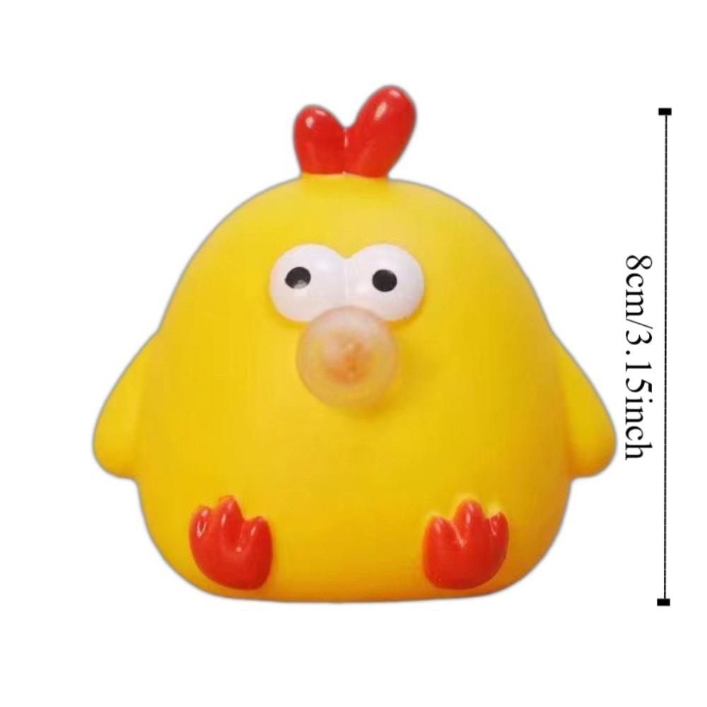 Yellow Chicken Squeeze Toys Pinch Kneading Cartoon Knead Toy Squeeze Balls Pinch Toys  Baby Game