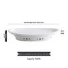 Ceramic Warming Fish Platter with Candle Heater