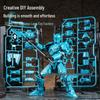 13-Joint Articulated Mecha Figure: 3D Toy Armor for Kids' Creative Assembly