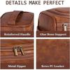 With Handle Men Toiletry Bag Waterproof Makeup Bag Durable Cosmetic Storage Bag  Business