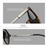 GCV 2021 Ultra Hafif TR90 Güneş Gözlüğü Erkek Kadın Polarize TAC Lens Sürüş Güneş Gözlüğü Kadın Spor Kedi Gözü Kelebek Yuvarlak