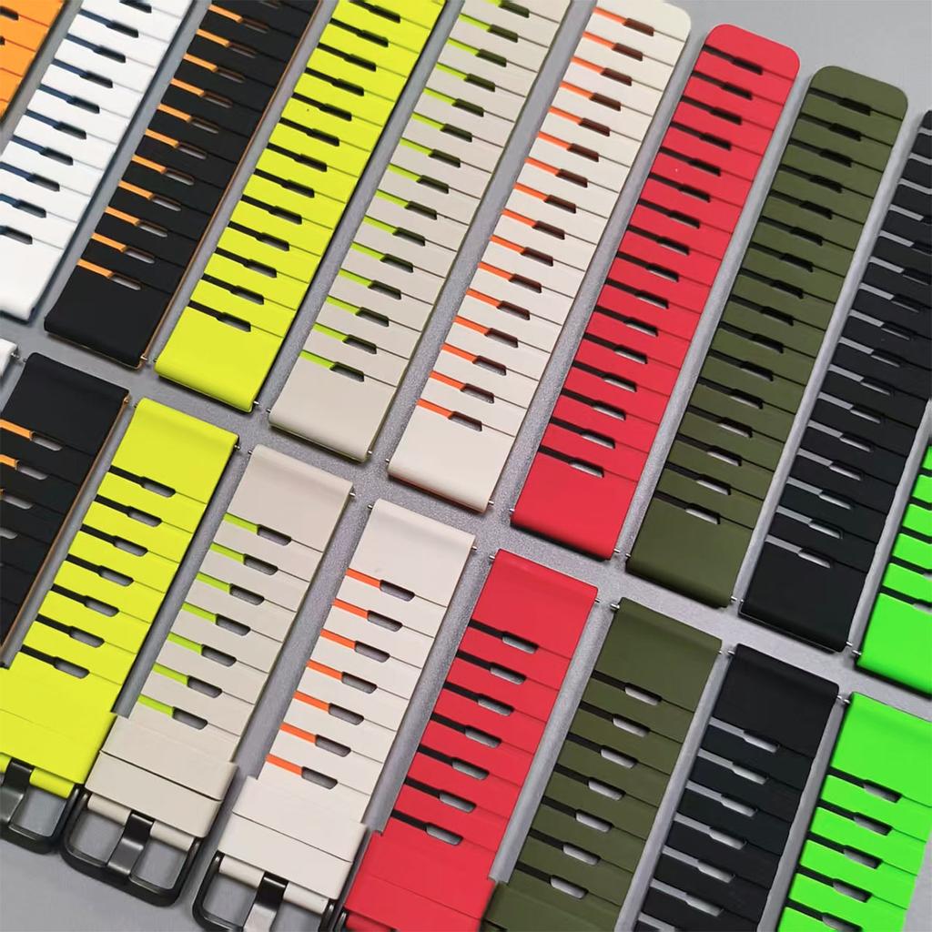 Watch Strap For SUUNTO Run/9 5 PEAK PRO Sports Silicone Band For SUUNTO OCEAN/VERTICAL/PACE S 22mm Bracelet Smartwatch Wristband