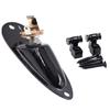 Classy-Electric Guitar Pickup Boat Style Output Jack With Roller Style Guitar String Retainers Guitar Part