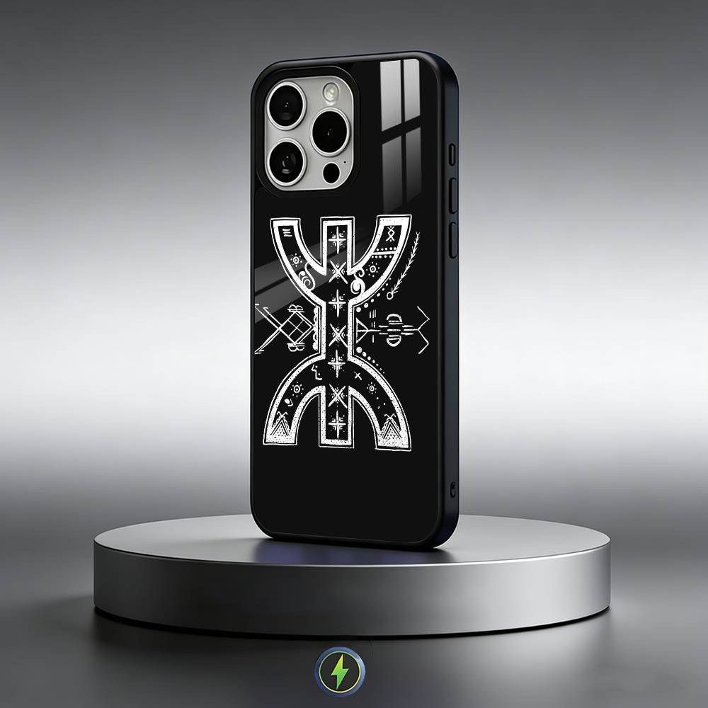 Amazigh Symbol  Phone Case For iPhone17,16,15,14,13,12,11 Plus,Pro Max Magnetic For Magsafe Wireless Charging