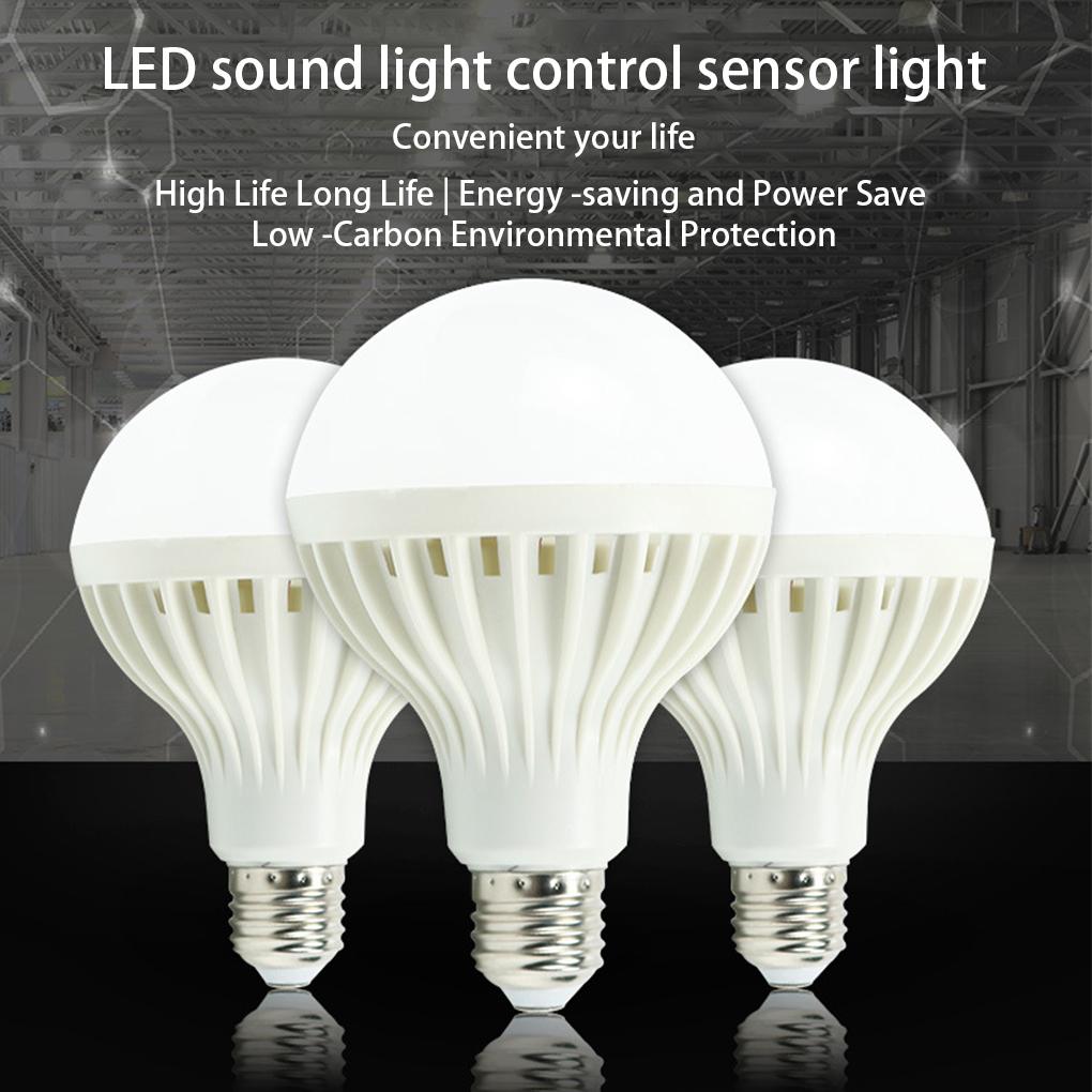 Hallway Light Induction Bulb PIR Motions Sensor Day Dusk Dawn Easy Installation Lamp Night Lights Outdoor Stair 5W